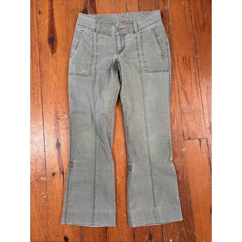 Y2K Womens North Face Adjustable Outdoor Hiking Pants Capris Size 4